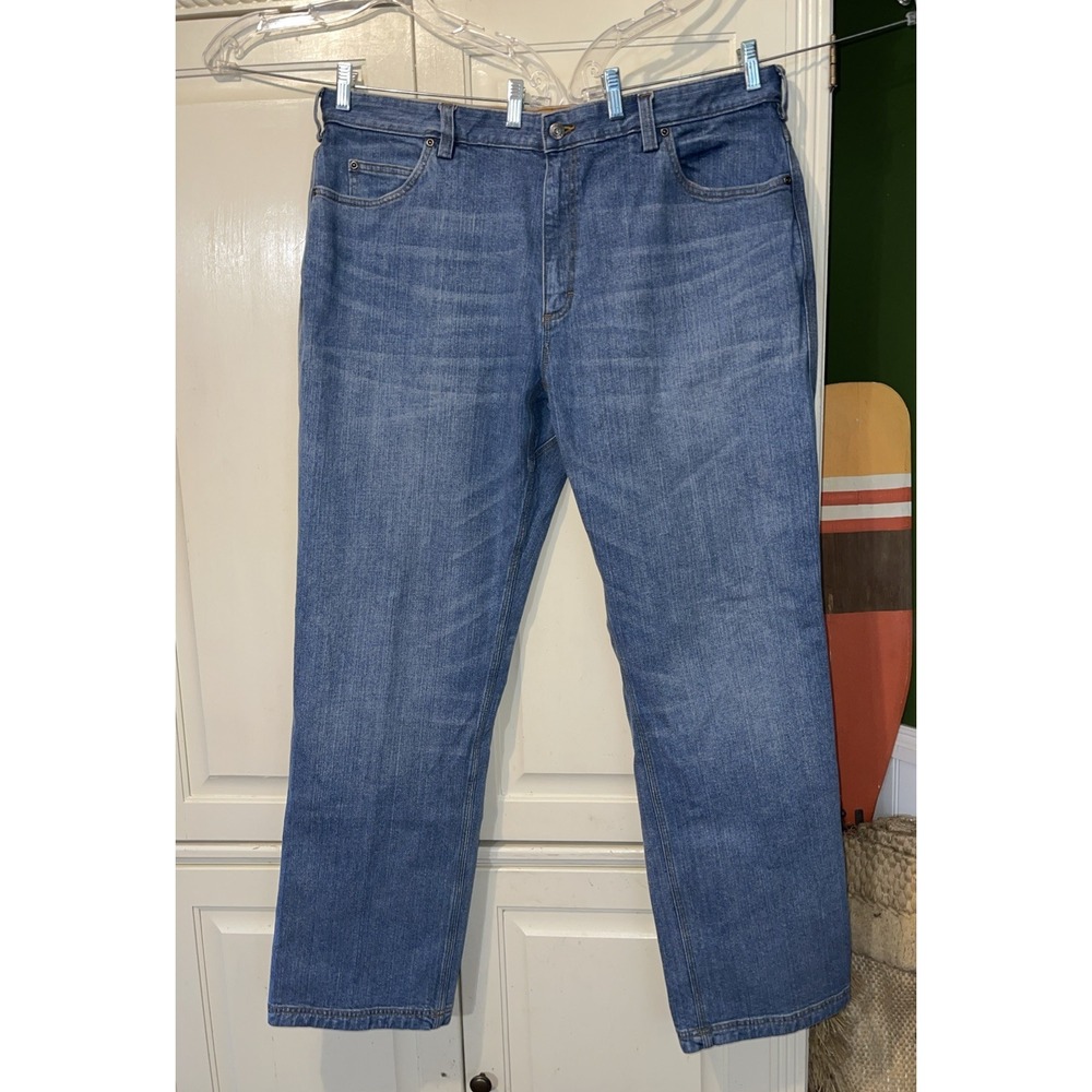 Duluth Flex Ballroom Relaxed Fit Jeans Men 42x34 Blue‎